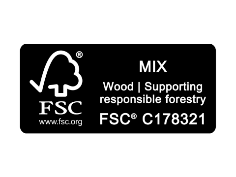 FSC® Mix Certified.